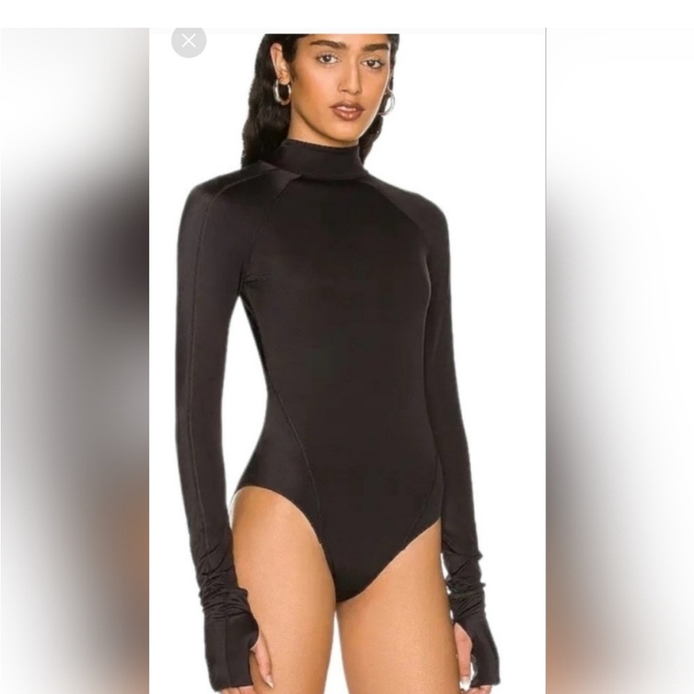Black Long Sleeve Bodysuit